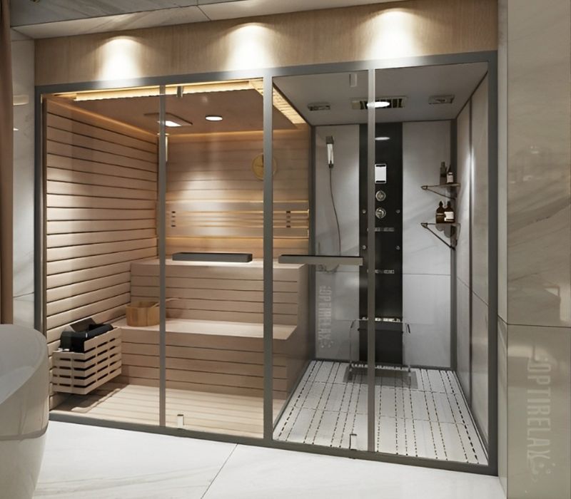 Cabin tắm xông hơi - Thiết kế đến từ tương lai