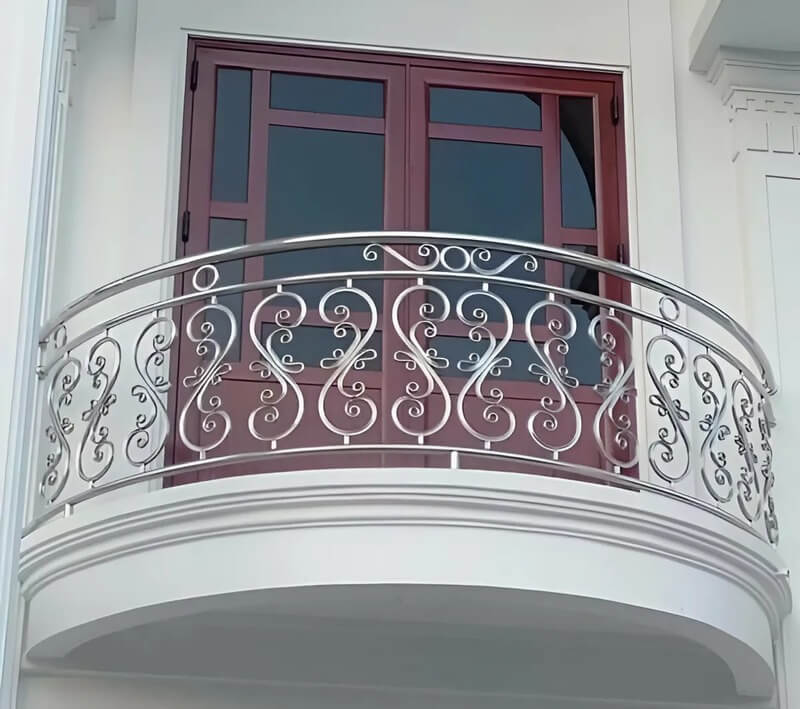 lan can inox nghệ thuật mẫu 3