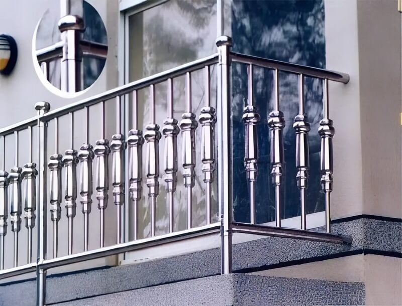 lan can inox nghệ thuật mẫu 5