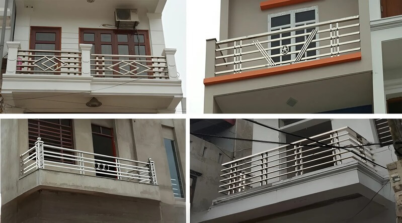 lan can inox nghệ thuật mẫu 8