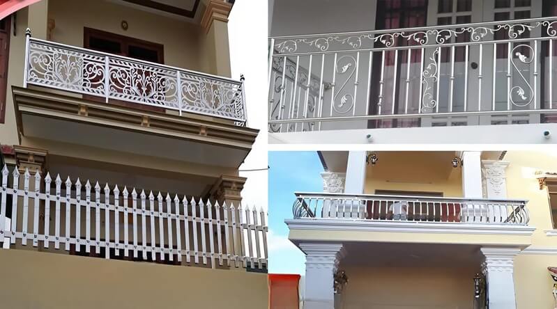 lan can inox nghệ thuật mẫu 9
