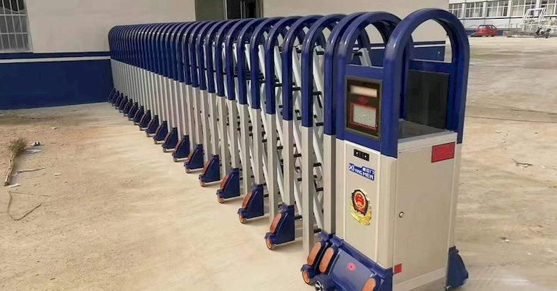Cấu tạo cửa cổng xếp công nghệ mới