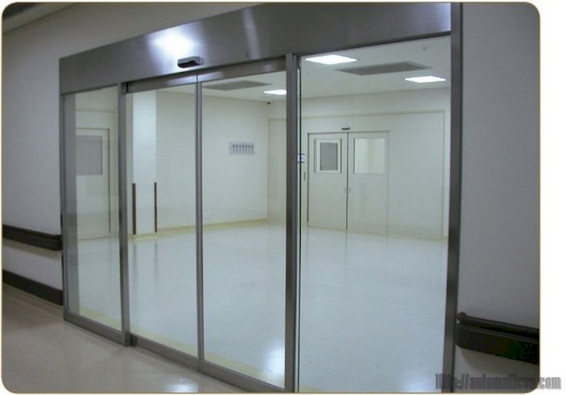 Cửa kính tự động trượt