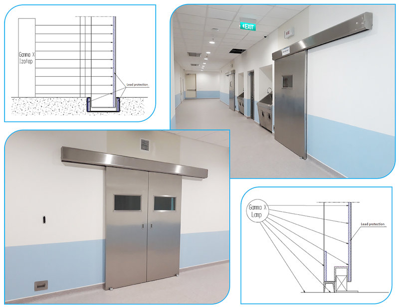 Cấu tạo của cửa tự động phòng mổ
