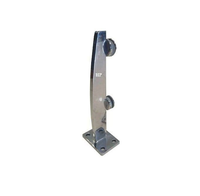 Trụ cánh buồm- trụ lan can kính cường lực dày 10mm-12mm, 300cm