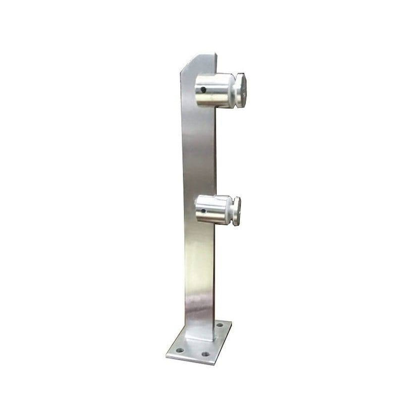 Trụ đơn- trụ lan can kính cường lực độ dày 8mm