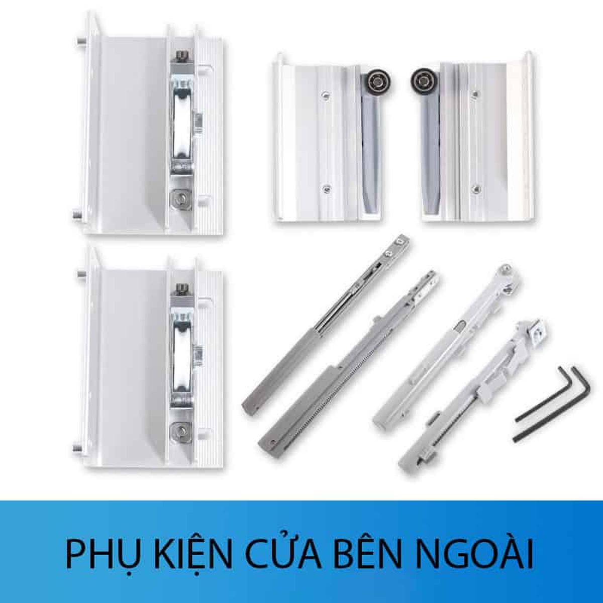 Ray trượt - Bộ phận quan trọng trong cấu tạo tủ quần áo cánh kính