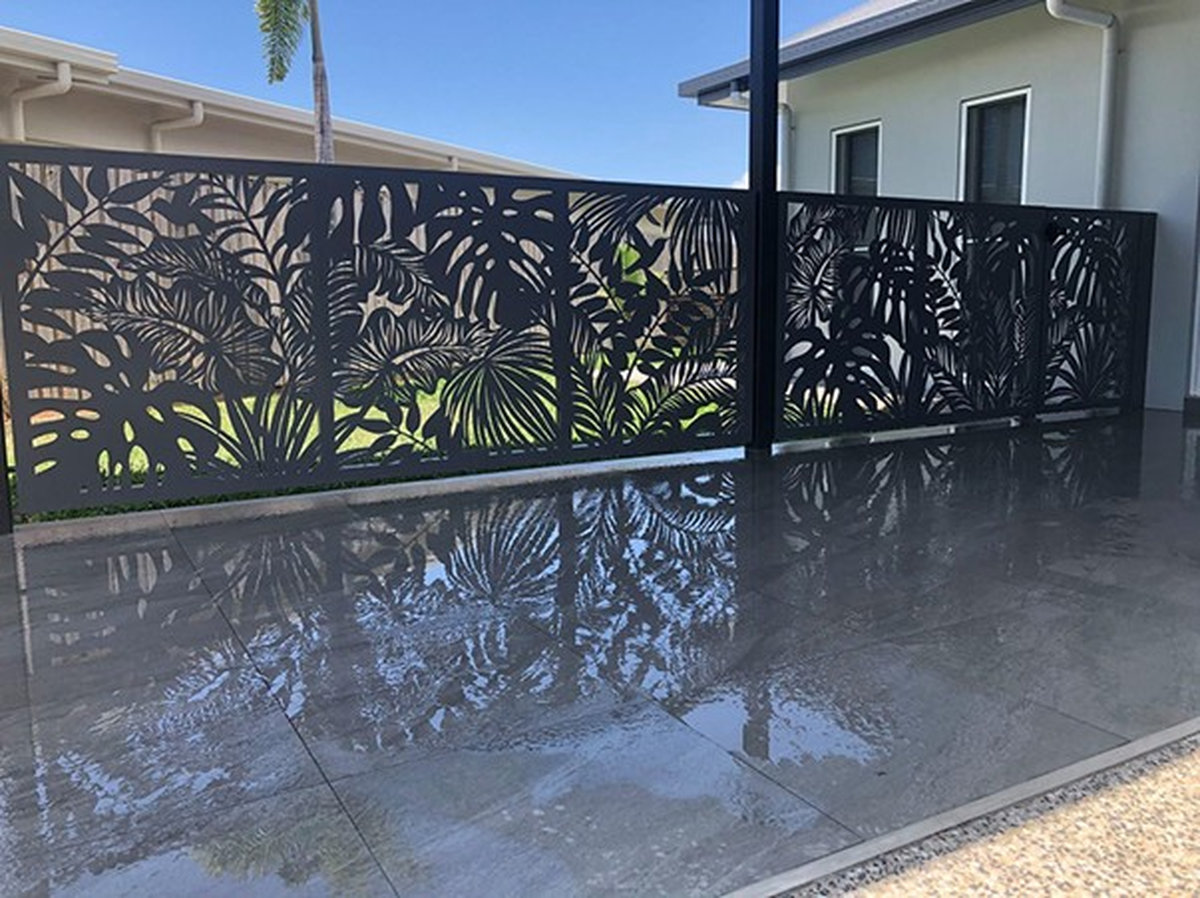 Thi công vách ngăn CNC inox